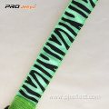 Reflective Led Green Zebra Print Webbing Armband